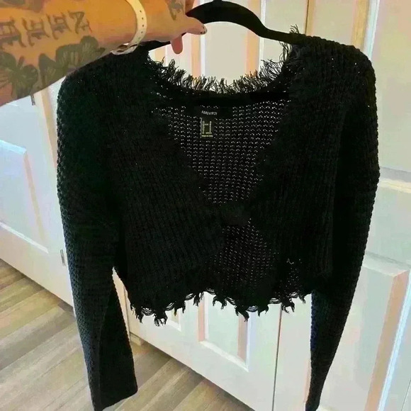 Forever 21 twist knot top sweater - Picture 4 of 9